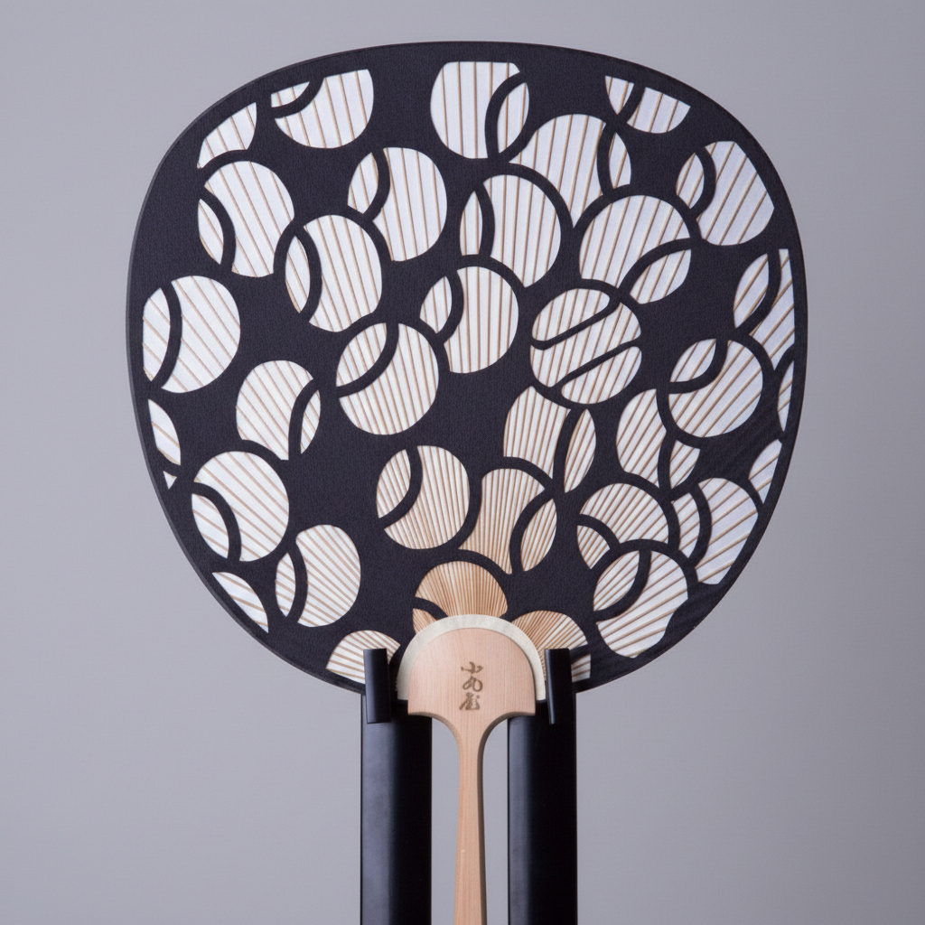 Cutting Art Round Fan | Maker Family Symbol