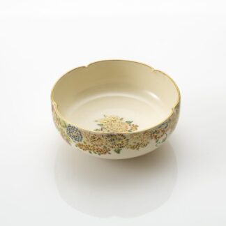 Satsuma Ware Flower Bowl