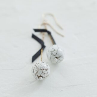 Boucles d'oreilles coquille d'oeuf