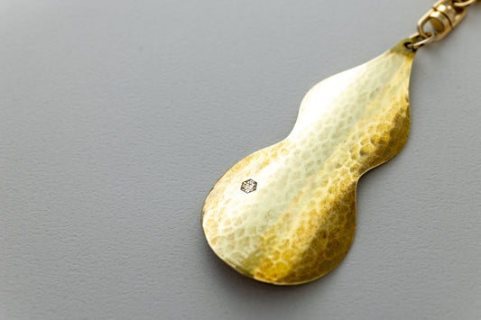 Brass Shoehorn | Gourd-shaped