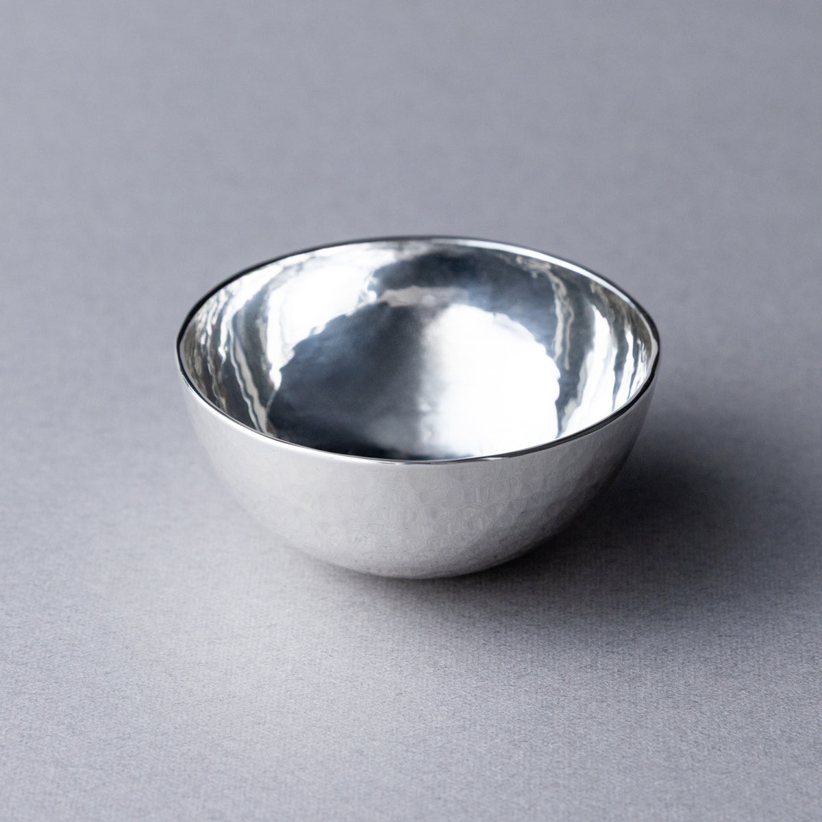 Silver Sake Cup | Half Moon