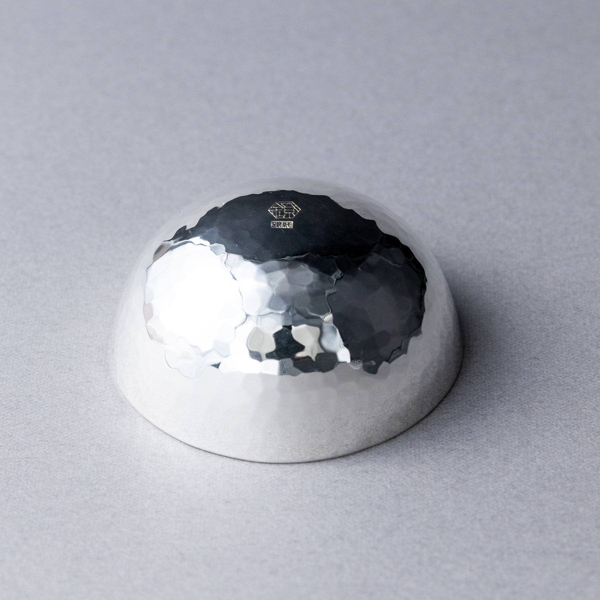 Silver Sake Cup | Half Moon