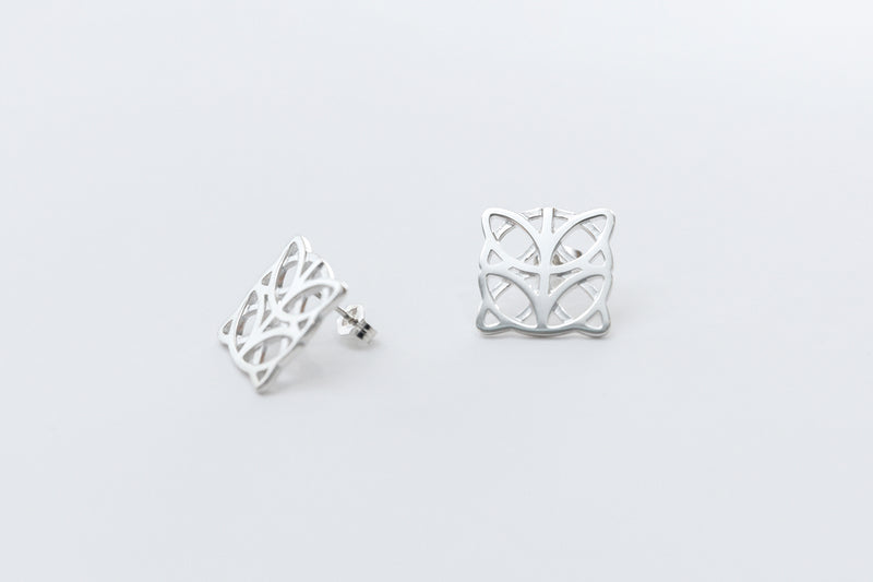 Silver Earrings | Fayage