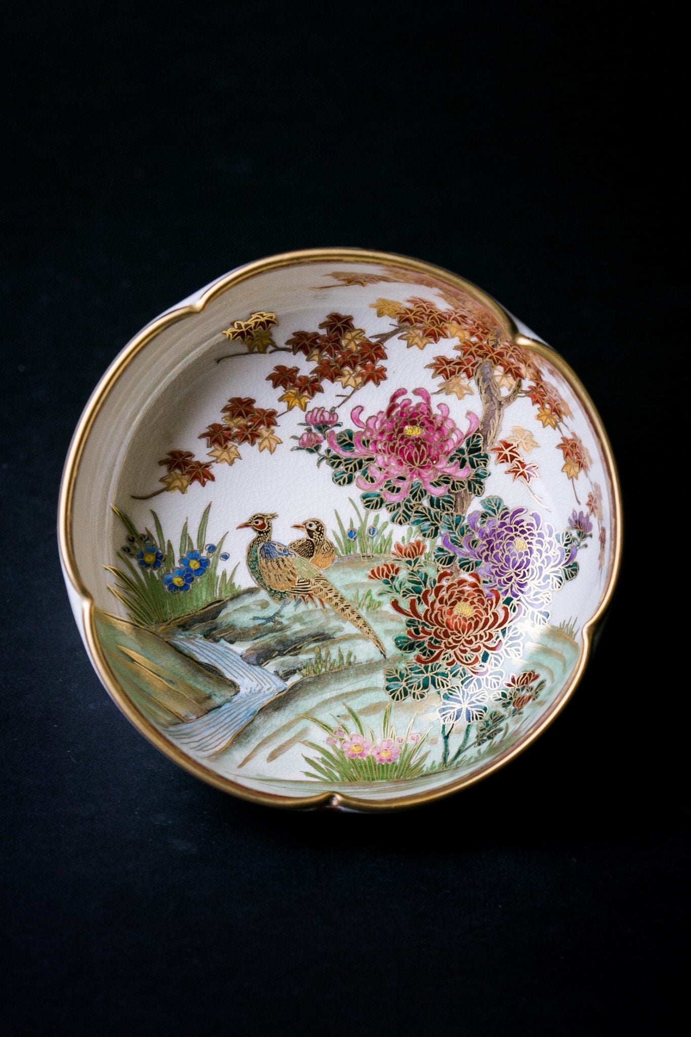 Satsuma Ware Bowl | Autumn