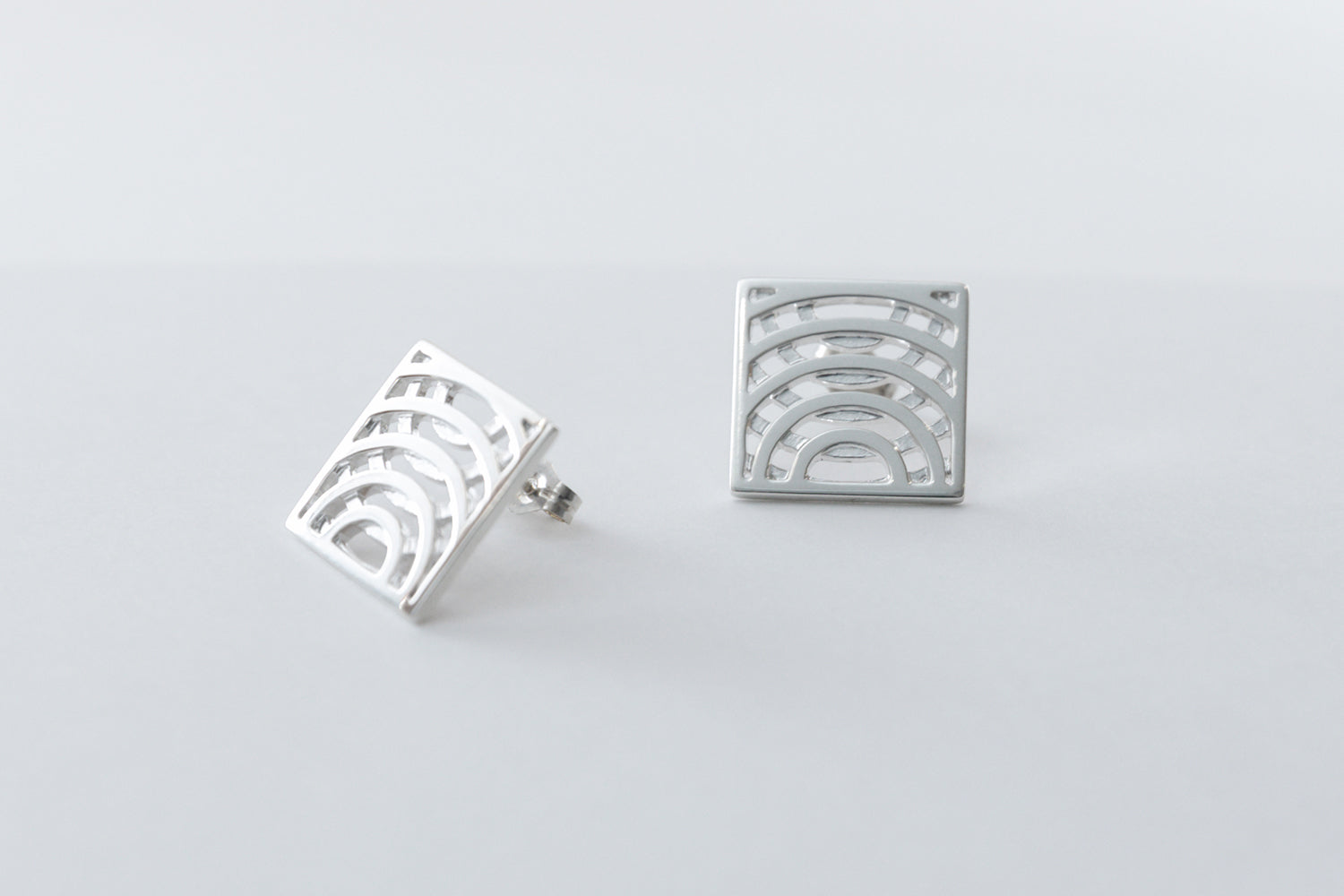 Silver Earrings | Jardin