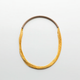 tabane / Semi-long necklace – Pale Ivory Urushi