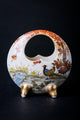 Satsuma Ware Rounded Vase | Autumn