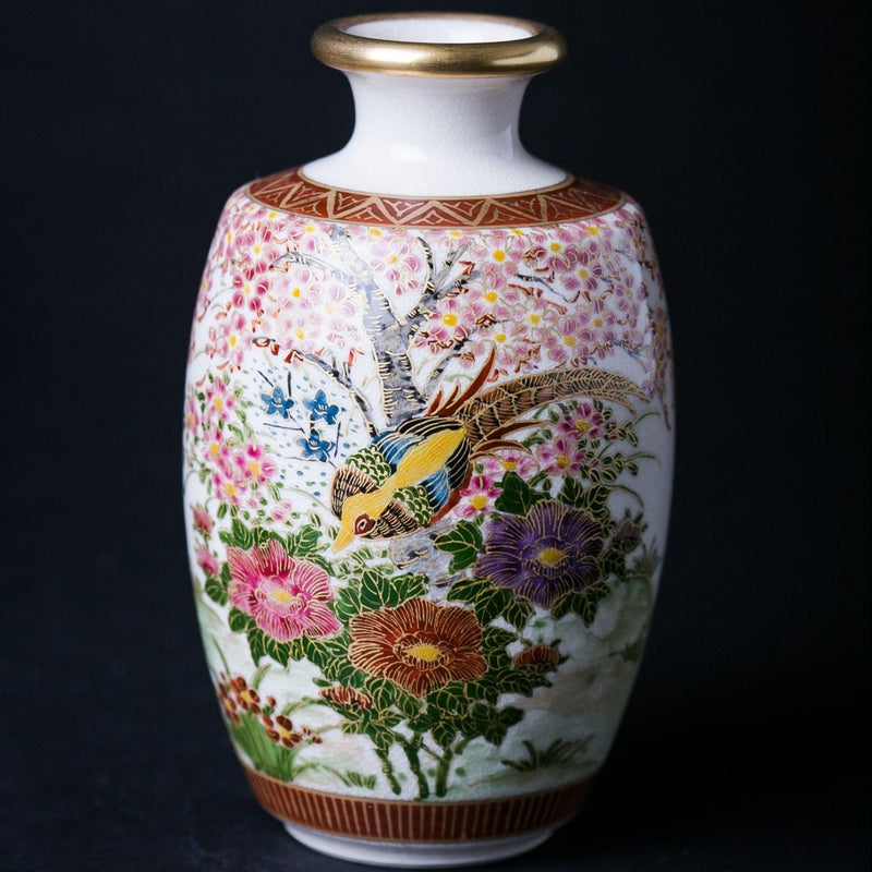 Satsuma Ware Vase | Sakura