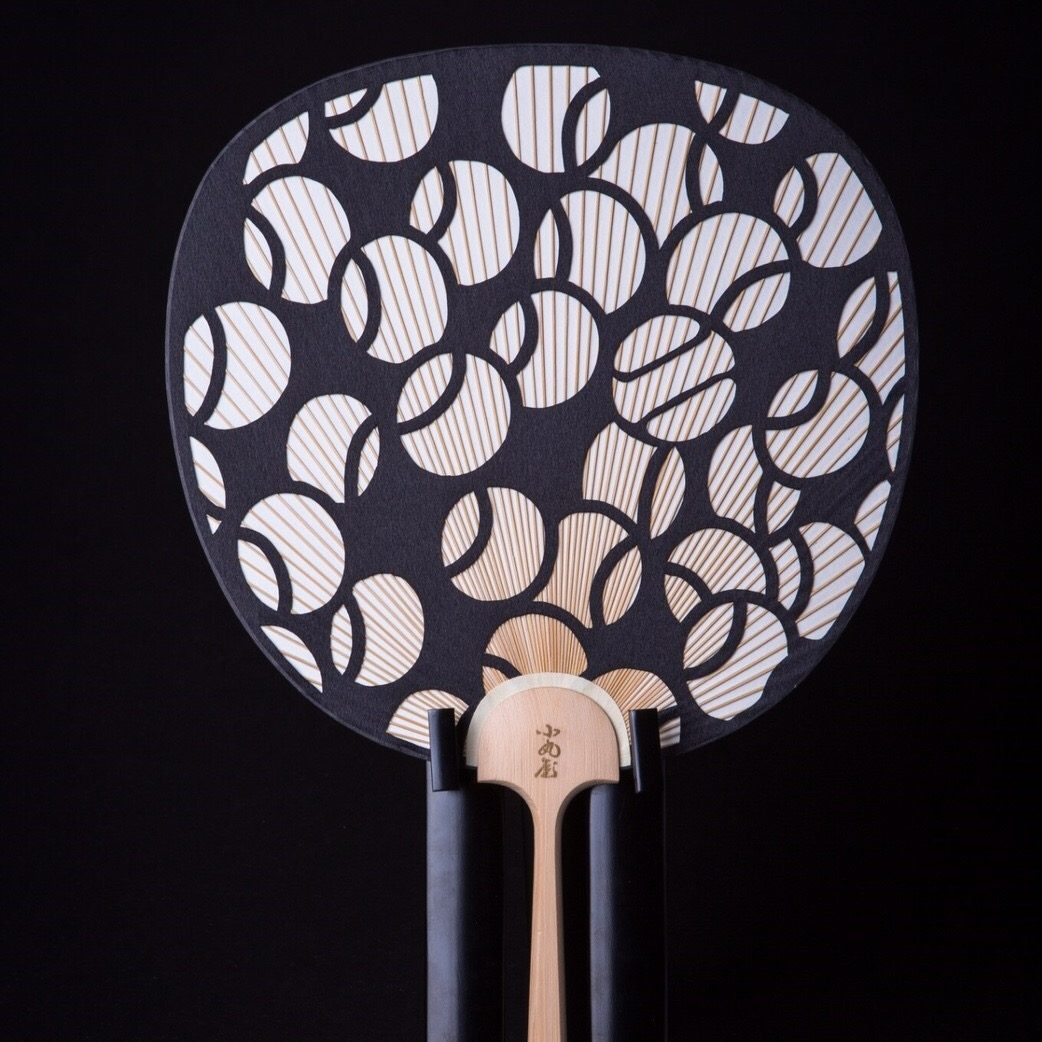 Cutting Art Round Fan | Maker Family Symbol