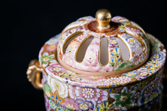 Satsuma Ware Incense Burner