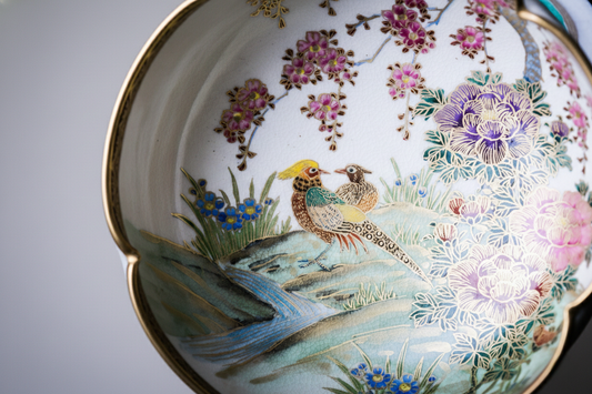 Satsuma Ware Bowl | Sakura
