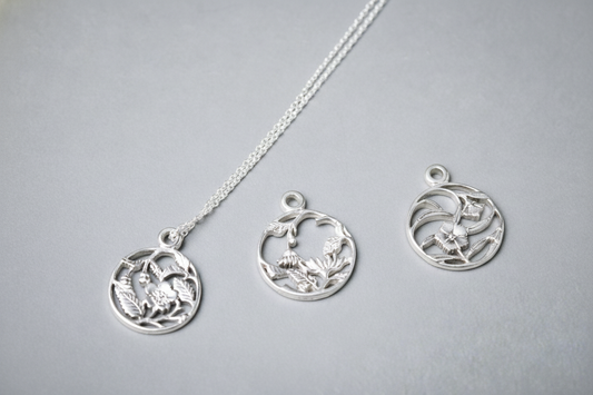 Silver Necklace | Sakura