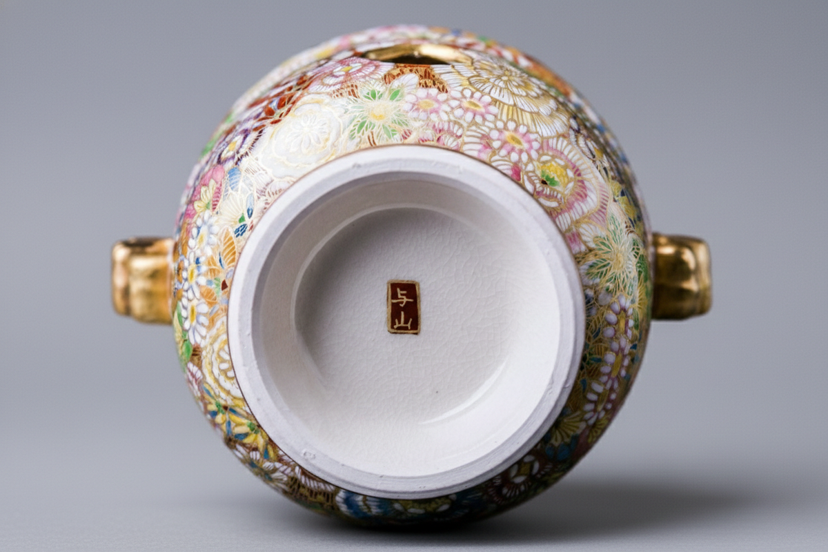 Satsuma Ware Incense Burner