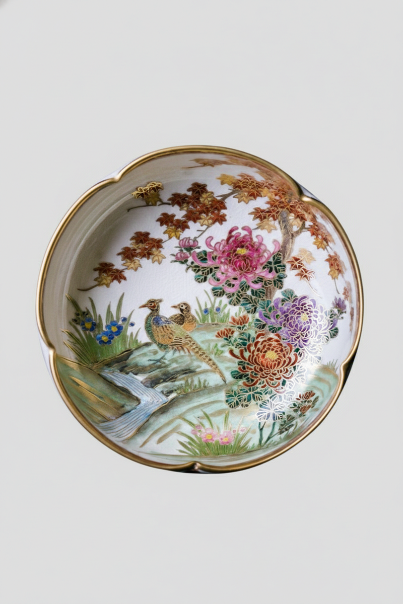 Satsuma Ware Bowl | Autumn