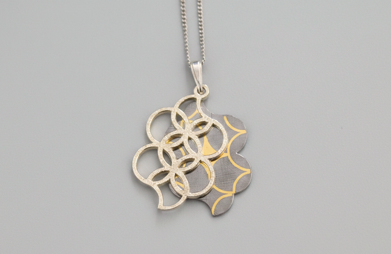 Inlay Necklace | Shippo Pattern