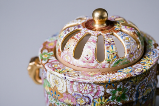 Satsuma Ware Incense Burner