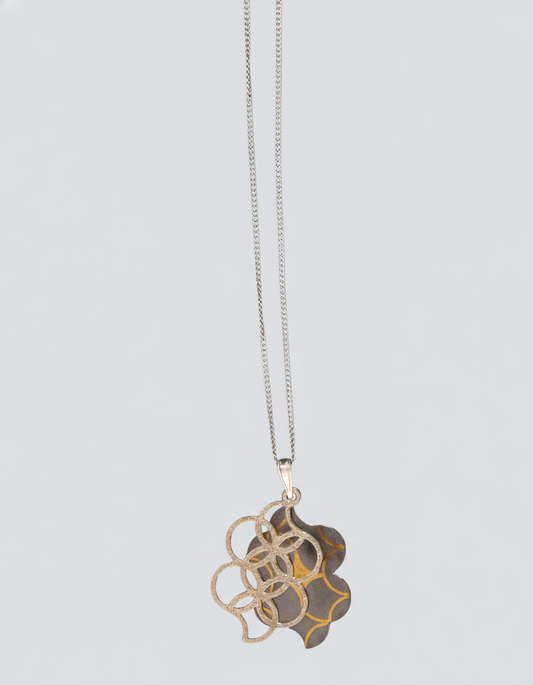 Inlay Necklace | Shippo Pattern