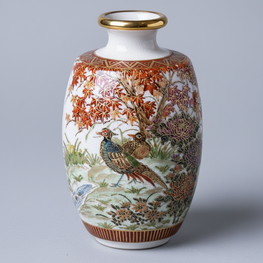 Satsuma Ware Vase | Autumn