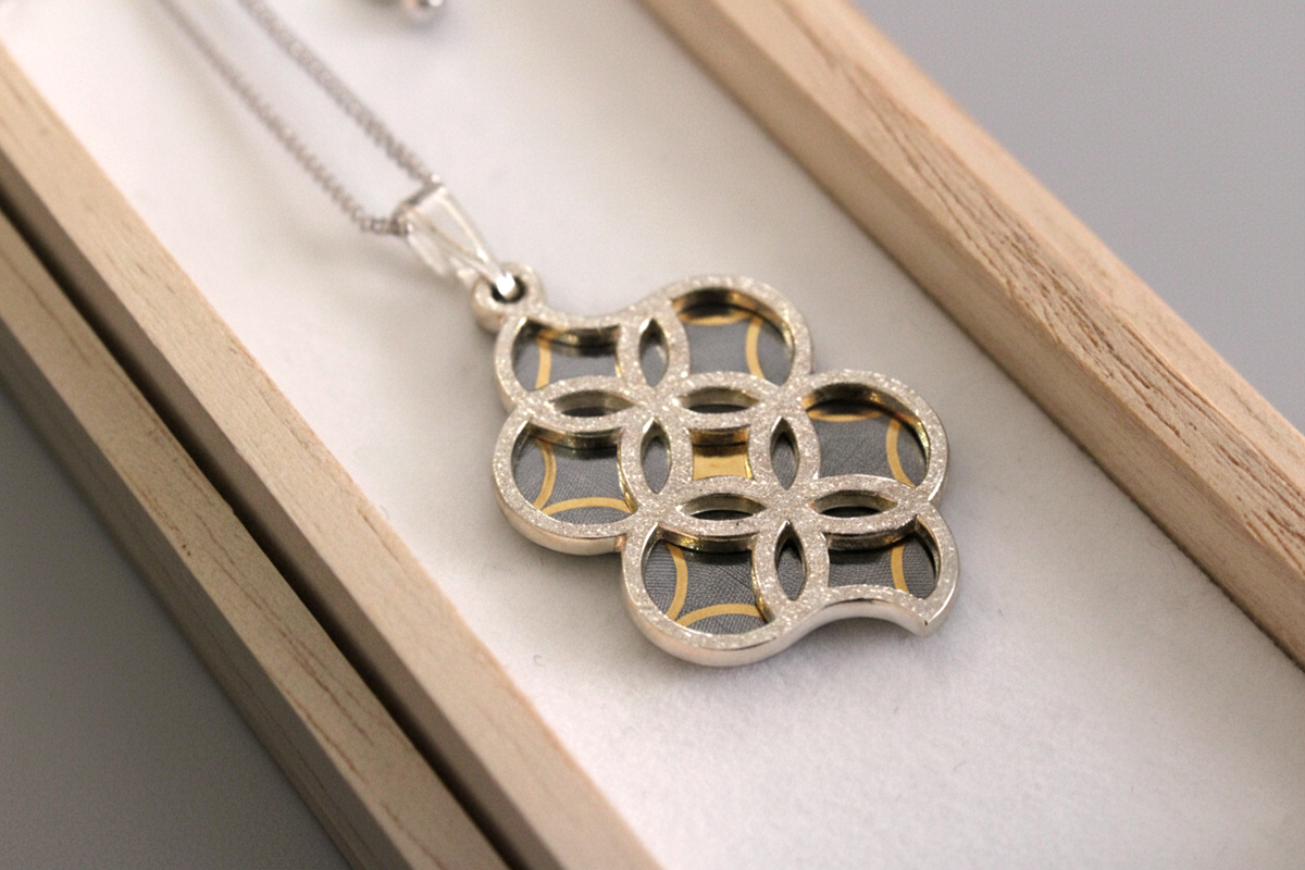 Inlay Necklace | Shippo Pattern