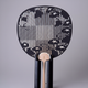 Cutting Art Round Fan | Check & Morning Glory