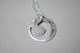 Silver Necklace |  Rabbit on the Moon
