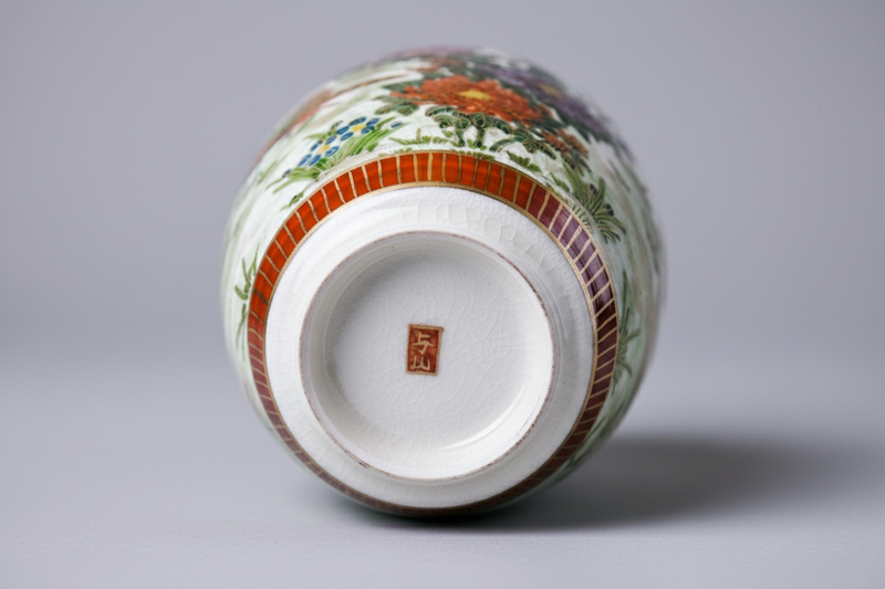 Satsuma Ware Vase | Bamboo