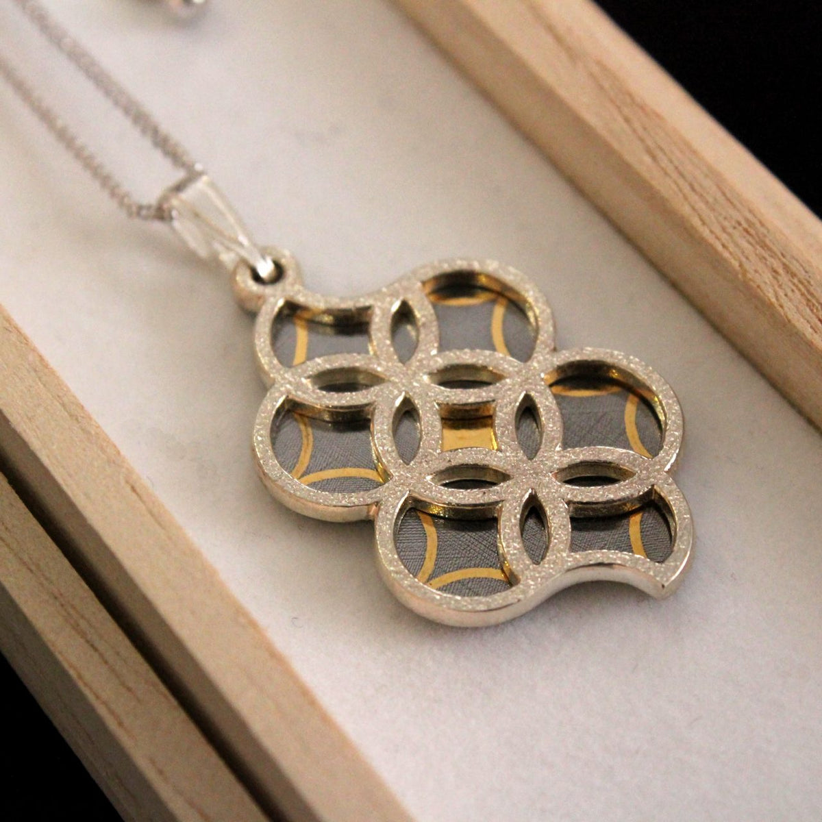 Inlay Necklace | Shippo Pattern