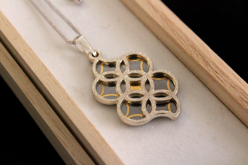Inlay Necklace | Shippo Pattern