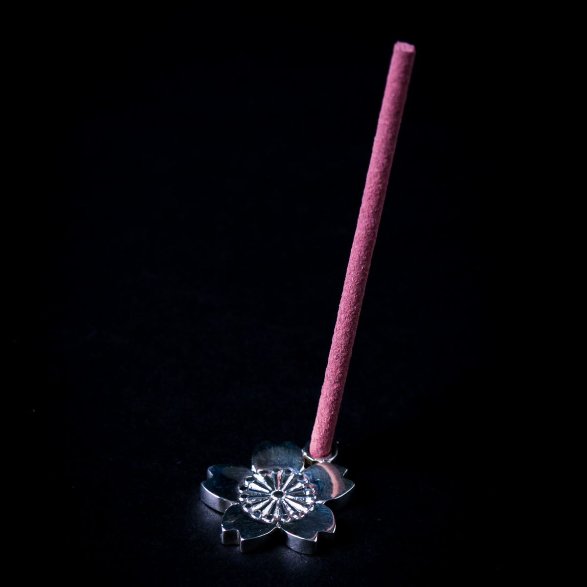 Silver Incense Stand | Sakura