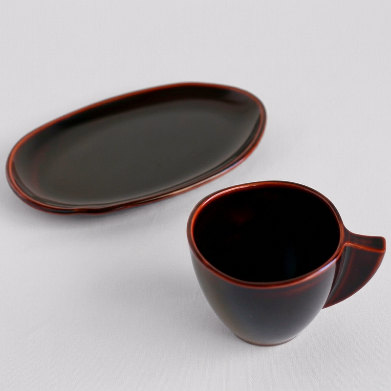 ISUKE Yugami Coffee Cup and Saucer Set