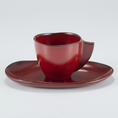 ISUKE Yugami Coffee Cup and Saucer Set