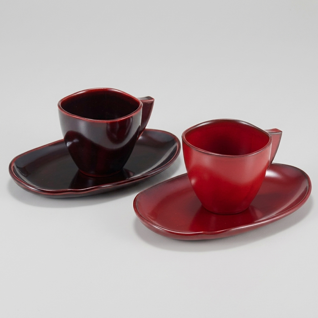 ISUKE Yugami Coffee Cup and Saucer Set