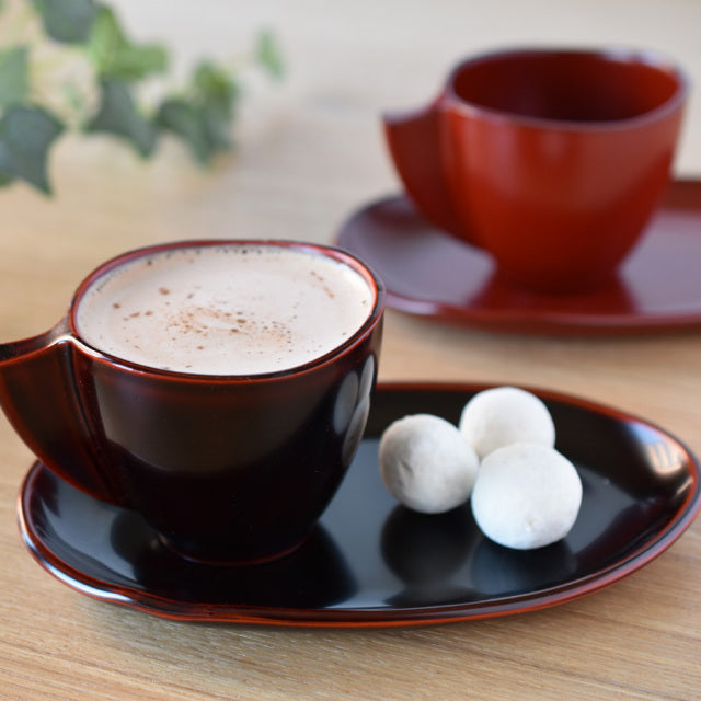 ISUKE Yugami Coffee Cup and Saucer Set