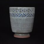 Tea Cup | Blue Mishima Pattern