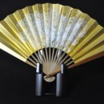 Sensu Hand Fan | Sakura in Gold