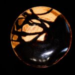 Patterned Plate | Floating Black