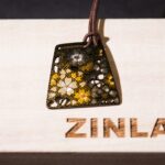 Inlay Fretwork Pendant | Sakura